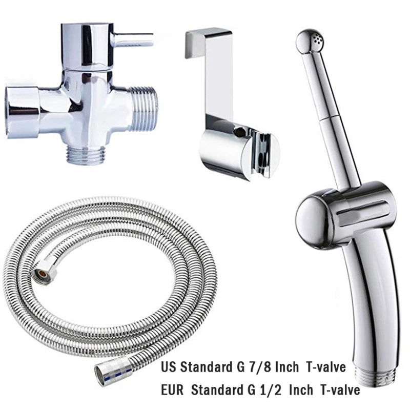 Shower Clean Body Woman Washer Spray Gun Head Vagina Flushing Toilet Bottom Vaginal Anal Implement Shower Head Bidet Set