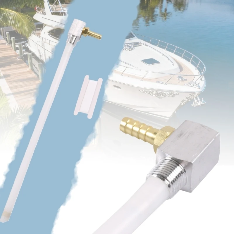 

Corrosion Proof Boat Transfer Tube Modified Nylon Brass Construction For Ethanol