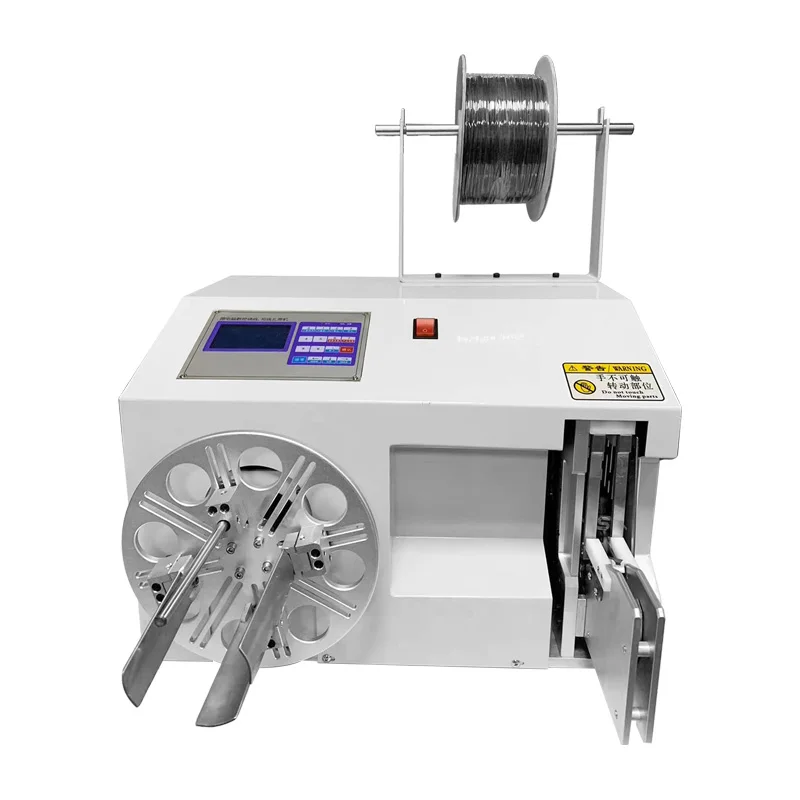 Automatic Electric Wire Winder Cable Winding Binding Tying Machine