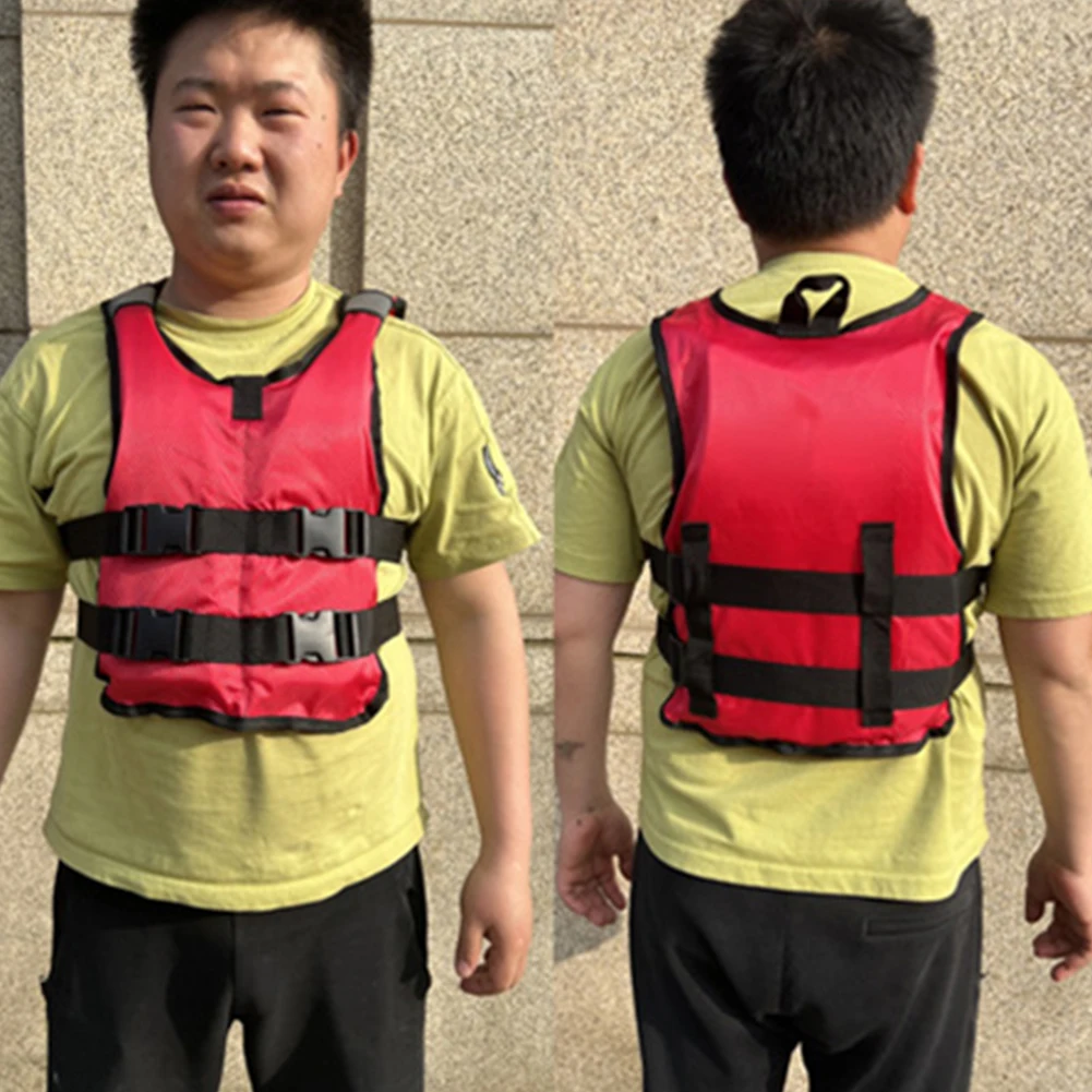 Buoyancy Life Vest Adult Children Water Sports Safety Life Jacket Vest Surfing Drift Vest Oxford Cloth Lightweight Life Vest