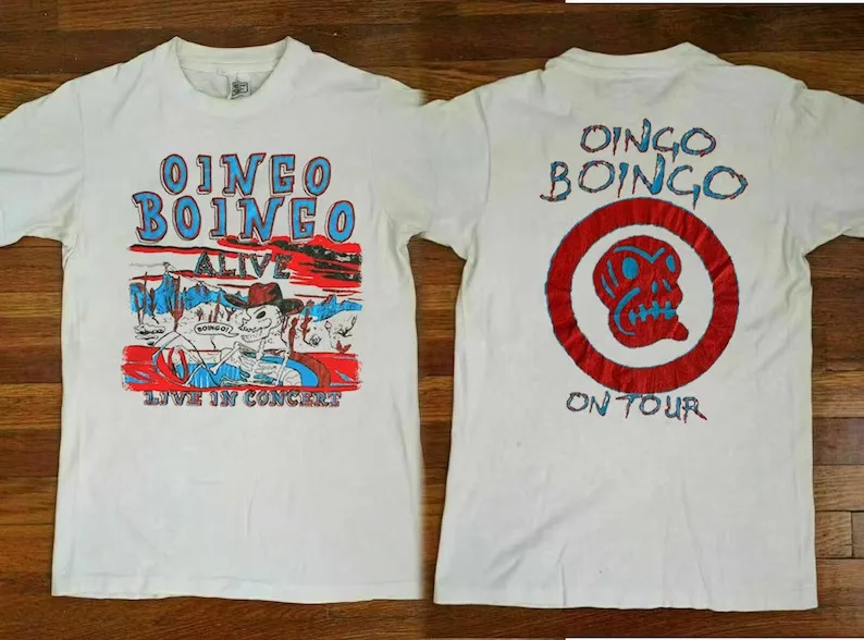 Oingo Boingo Live in Concert 80's Unisex T-Shirt