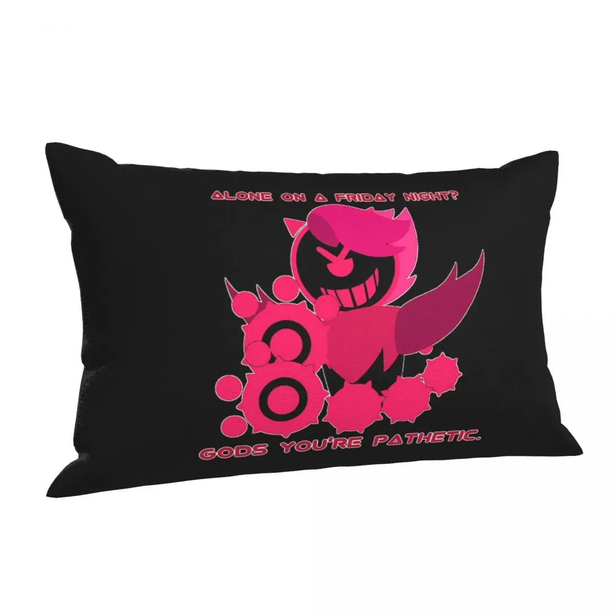 Just Shapes And Beats Blixer Dub Alone On A Friday Night غطاء وسادة مستطيل غطاء وسادة لغرفة النوم وسادة رمي مريحة للمنزل