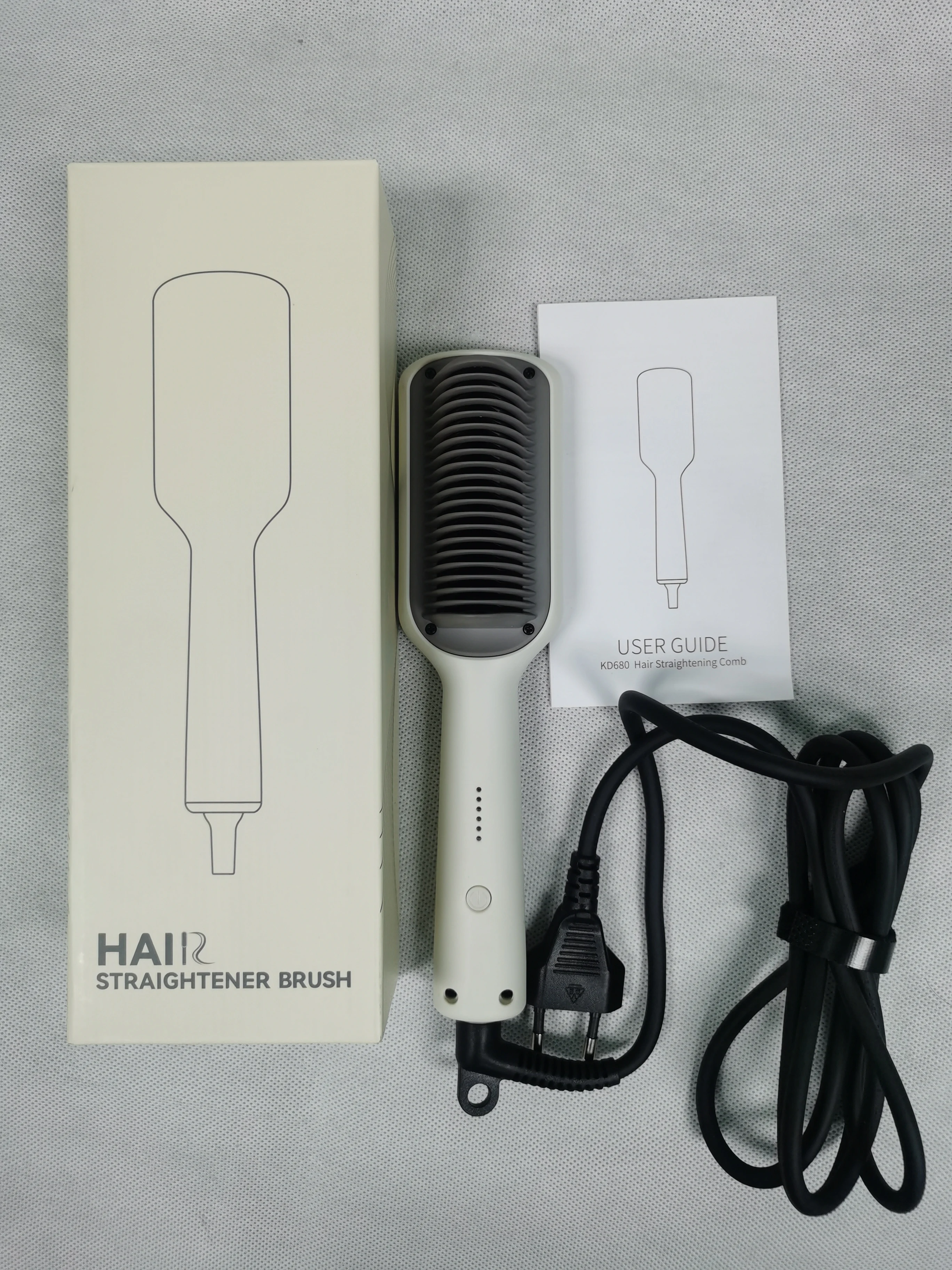 2025 Super New Electric Brush Hair Straightener Comb Hair Straightening Comb Brush