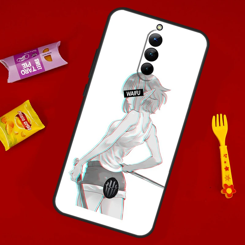 Sugoi Senpai Anime Waifu Sexy Girl Phone Case For ZTE Nubia Red Magic 10 Air 6 7 6S 7S 8S 9S 10S Pro 8 9 10 11 Pro Plus Cover - view 4