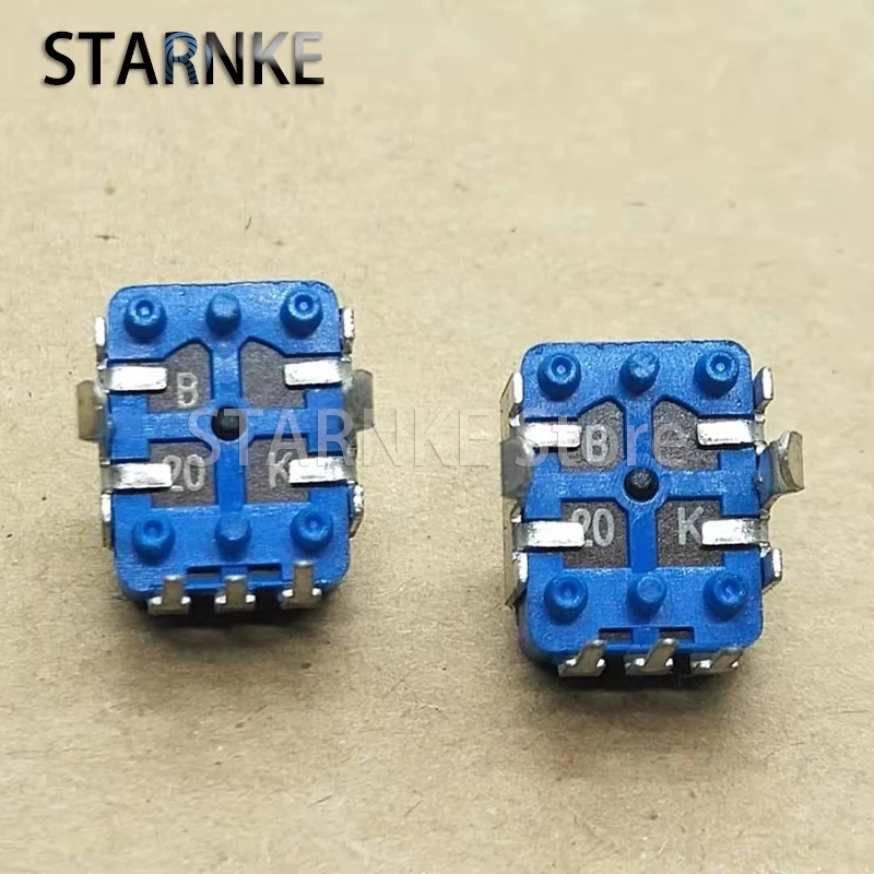 5PCS RV901N Vertical Adjustable Potentiometer B20K Cross Arrow Hole fine-tuning Potentiometer 3Pins