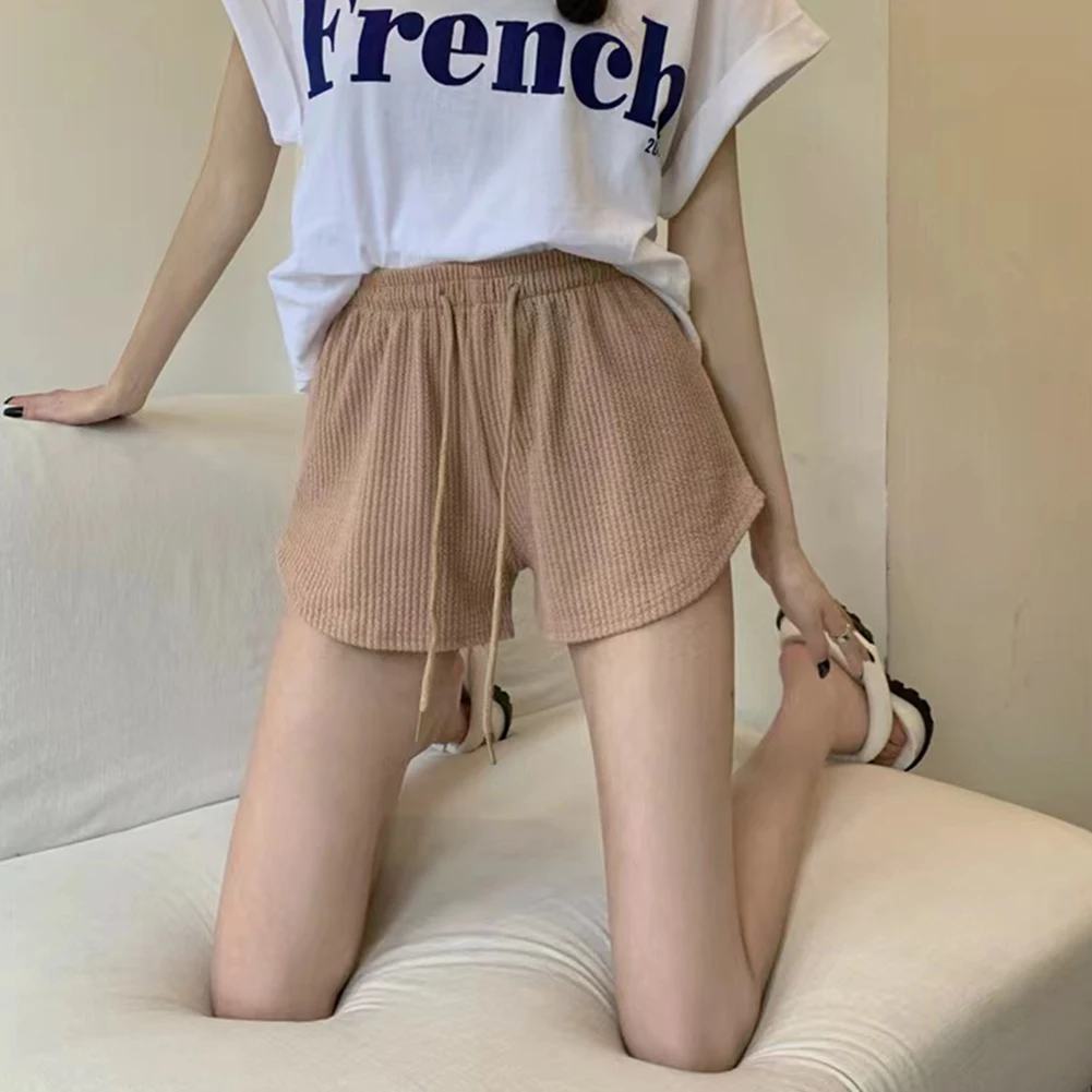Everyday Use Comfortable Shorts Soft Comfortable Shorts Casual Shorts Loose Fit Solid Pattern Commuting Outfit