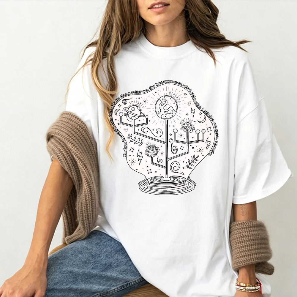 I Will Find You Again I Promise Crescent City Sarah J. Maas Officially Licensed Graphic T-Shirt Unisex Bookish SJM Fan Gift