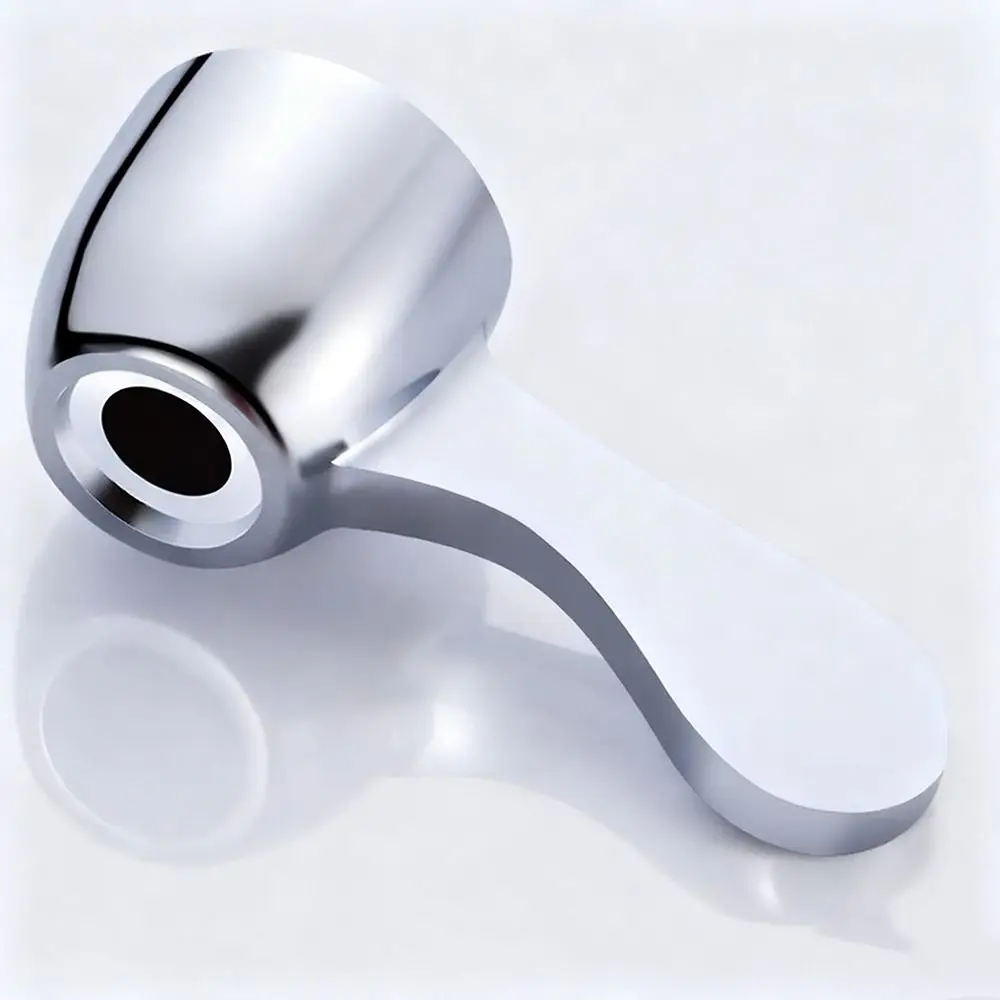 New Triangle Valve Faucet Handle Small Spout Universal Quick Open Valve Dish Basin Handle