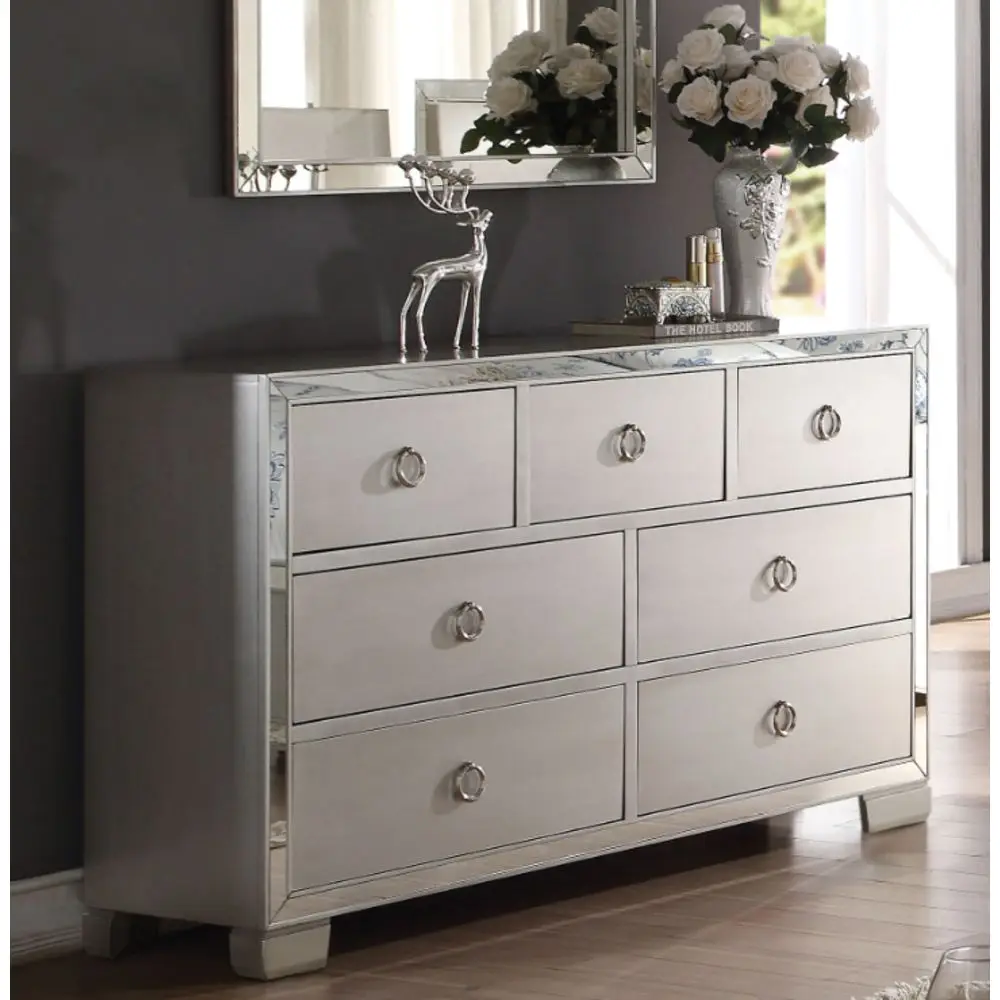 

ACME Voeville II Dresser in Platinum Living room cabinet