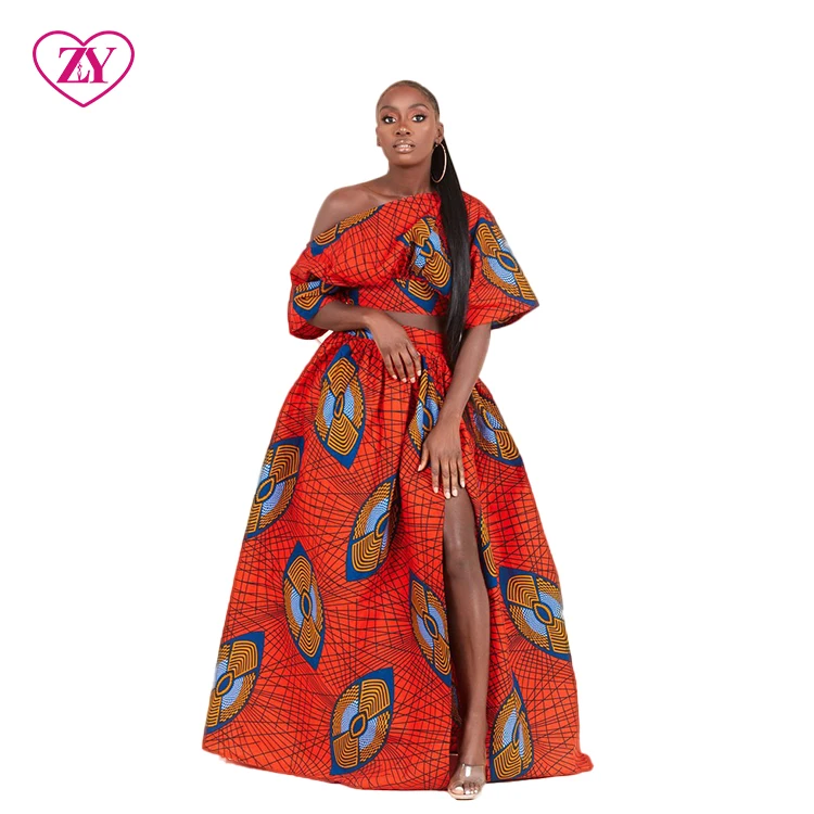 

Ladies Suit New Design African Clothing Women Traditional Batik Clothing 2 Pieces Sets African Clothing For Women