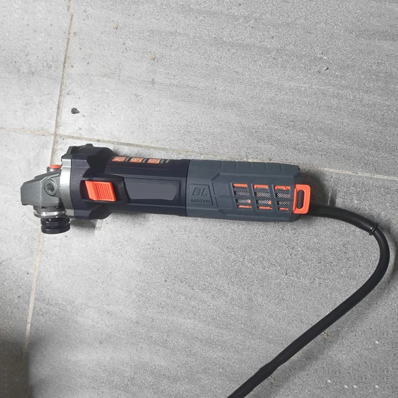 Universal Grinder AC Cutting Machine Power Tool 220V 1313T Brushless Speed Regulation Angle Grinder