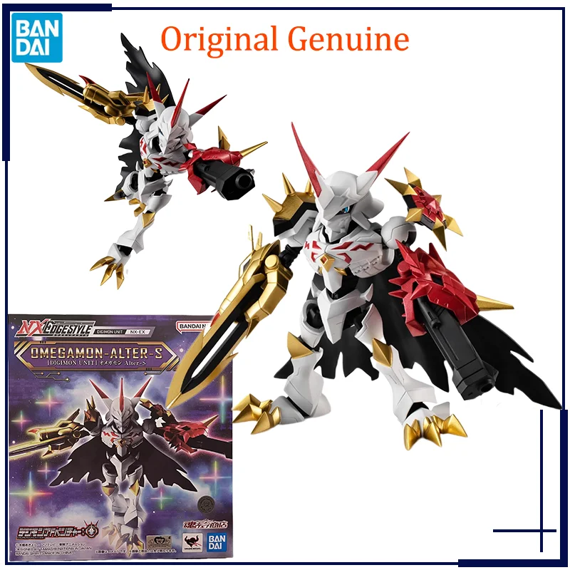 

Original Genuine OMEGAMON-ALTER-S DIGIMON UNIT Bandai Anime Model Toys Action Figure Gifts Collectible Ornaments Boys Kids Girls