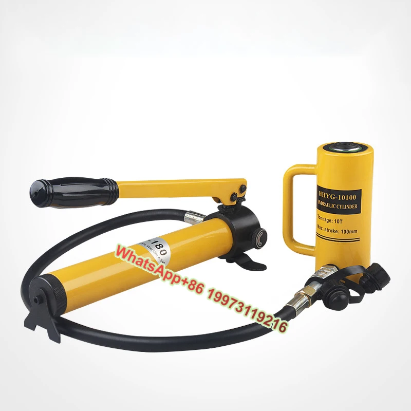 

High Pressure 10T Hydraulic Cylinder Jack Hand Pump Single Acting for Car Repair Shop Machinery & Industrial Equipment CP-180