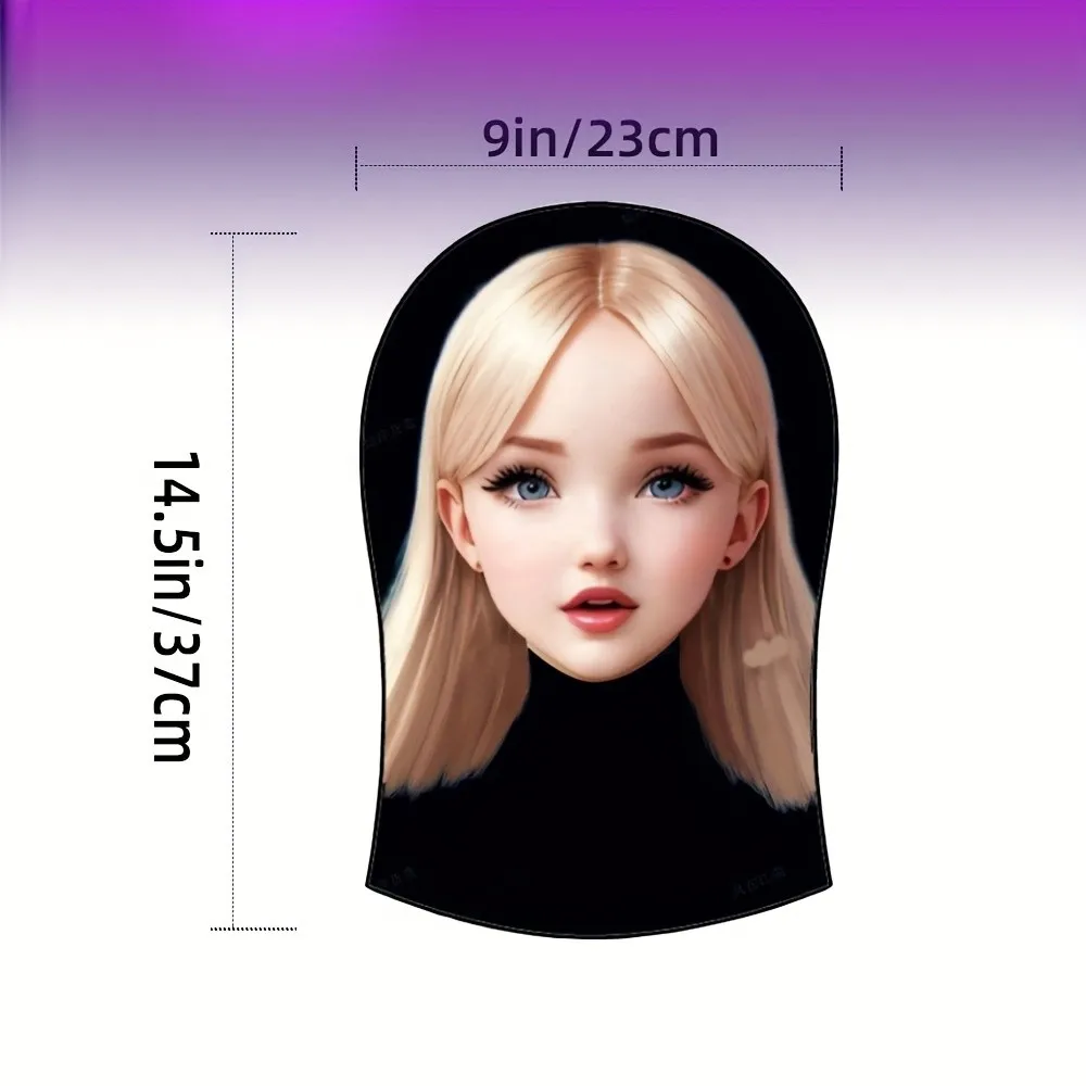 หน้ากากอนิเมะยอดนิยมแบบคาวาอี้ 1 ชิ้น สำหรับงานเต้นรำสวมหน้ากาก ปิดคลุมทั้งใบหน้า ระบายอากาศได้ดี โปร่งใส เหมาะสำหรับงานปาร์ตี้ธีมต่างๆ