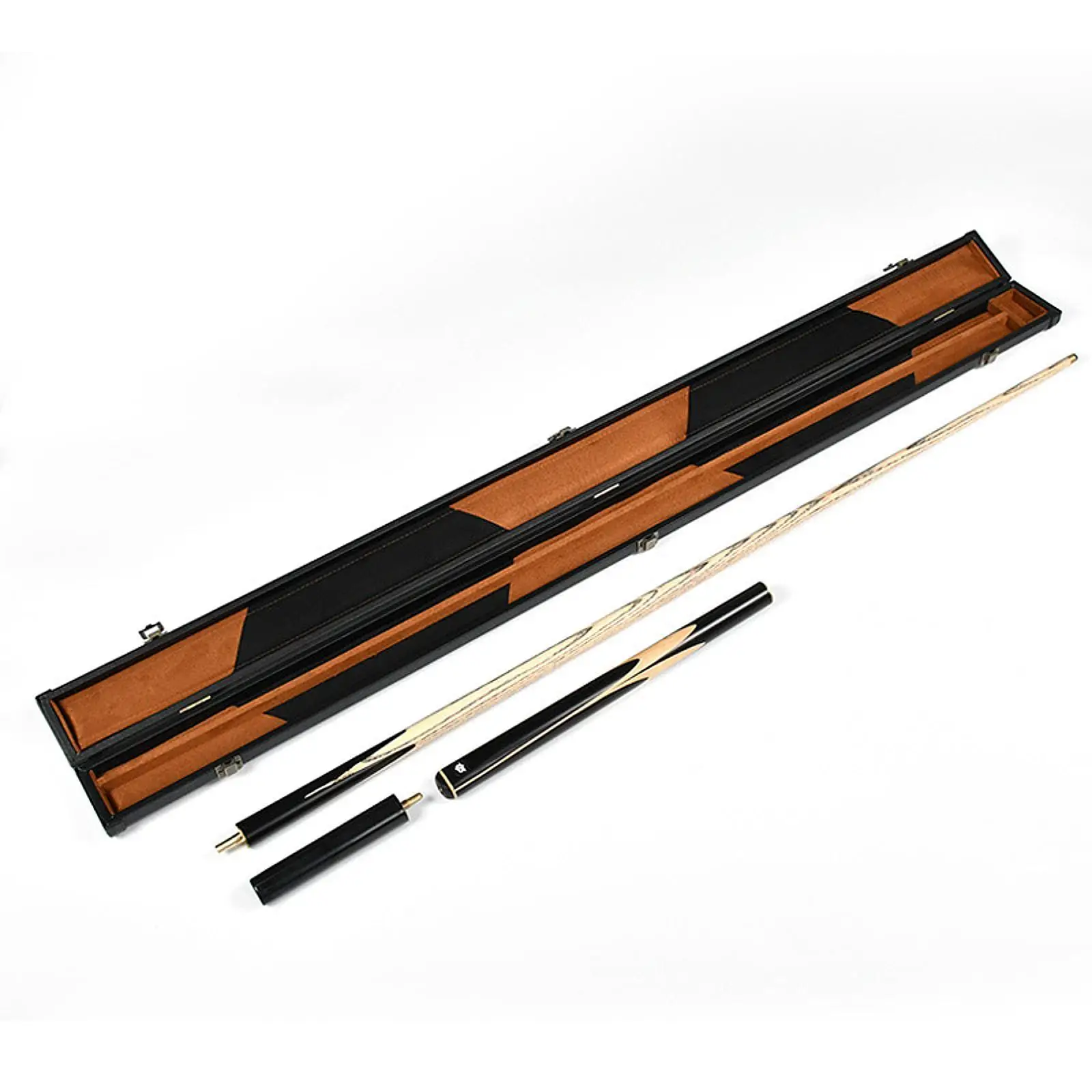 

Billiard Rod Case 3/4 Cue Hard Handbag with Handle Travel Storage for Snooker Billiards Club Accessories