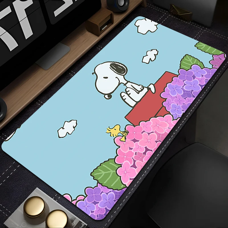 

Mouse Pad PC Accessories Cartoon S-snoopy Keyboard Pad Office Desk Mat Anti Slip Mousepad Large Gaming Mats Rubber Extended Pad