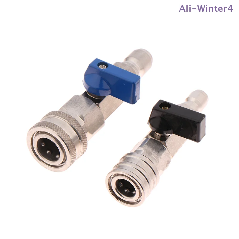 

【Winter4】High Pressure Washer Ball Valve With 3/8 1/4 Inch Quick Connector For Water Pump Tank Faucet Washer Hose Water Flow Swi