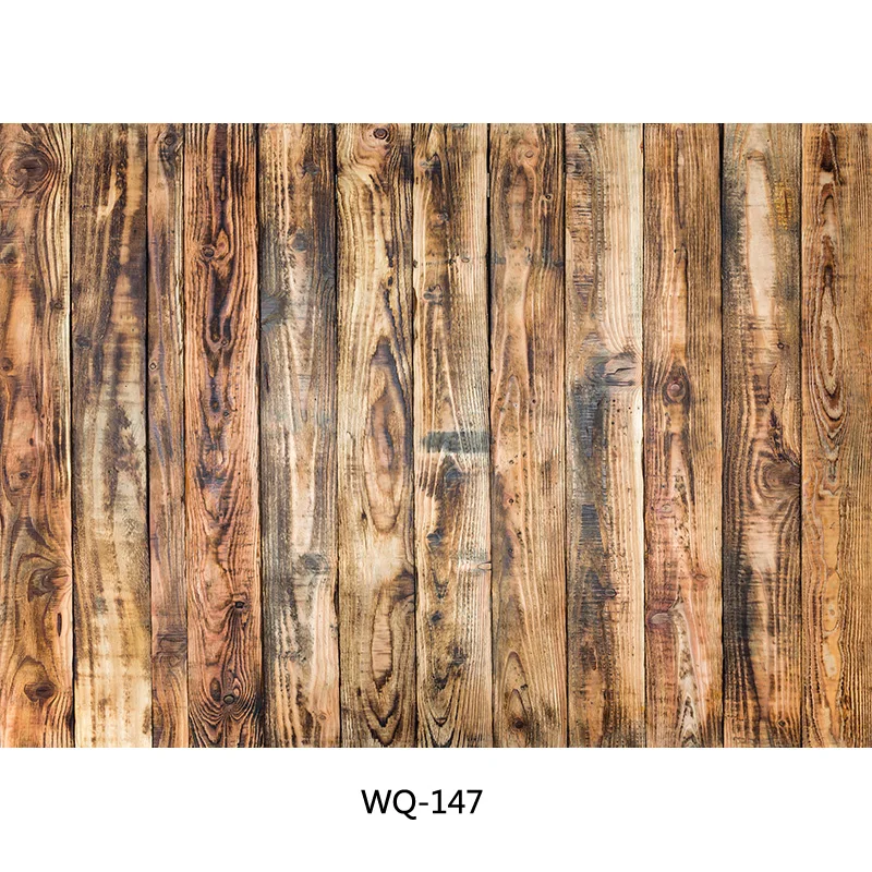 SHENGONGBAO Wood Floor Texture Photography Backdrops Props Vintage Newborn Baby Portrait Photo Studio Background WQ-12