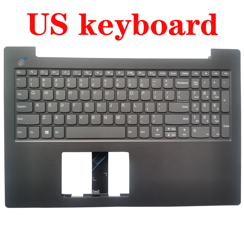 US English/UK/Spanish SP/French FR/Brazil BR Laptop Keyboard for LENOVO V130-15 V130-15IGM V130-15IKB with palmrest upper cover