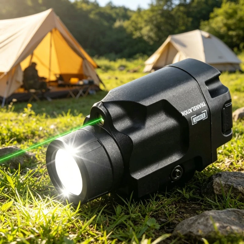 

Metal LED Lamp 800 Lumen Strong Blinking Light Suit 20mm Picatinny Stand Outdoor Play Supply