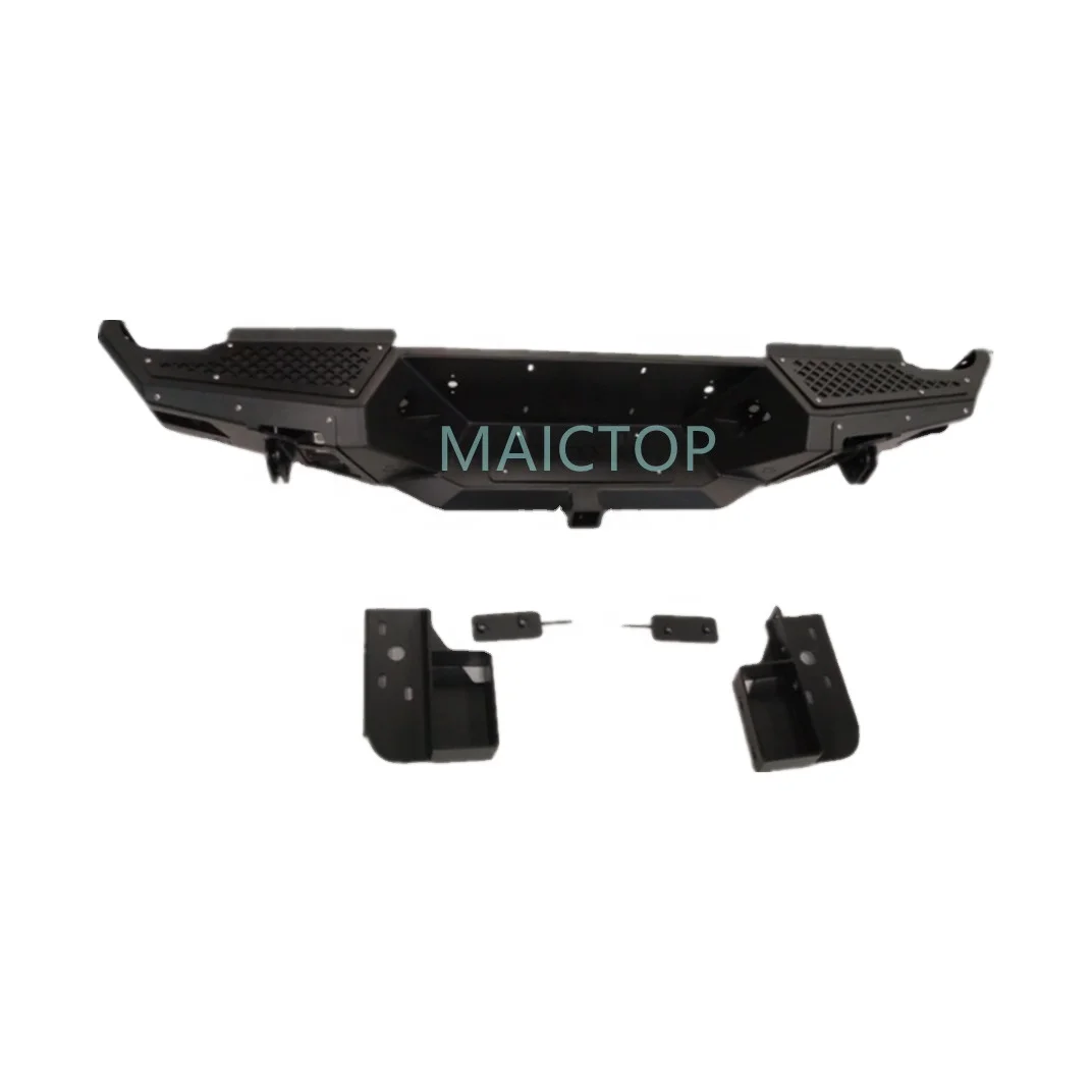 MAICTOP car body parts rear bumper guard for navara np300 bull bar steel rear bumper