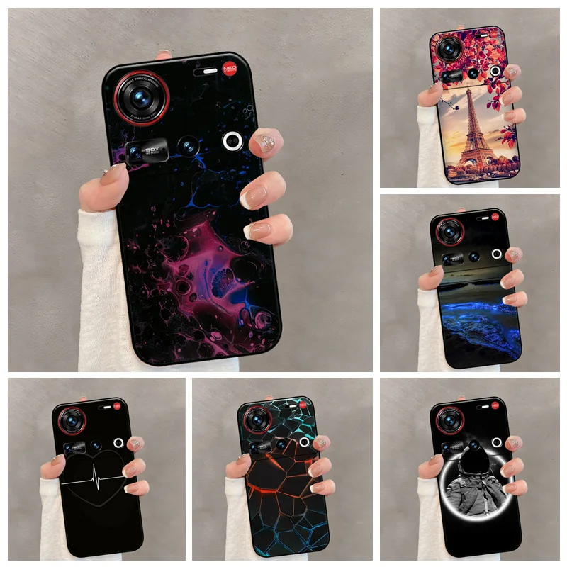 For Nubia Z70 Ultra Case Z50 Z60 Ultra Leading 5G Cute TPU Soft Silicone Phone Cover For ZTE nubia Z40 Z40S Z50S Z60S Pro Fundas