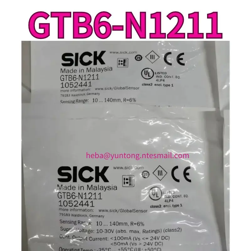 New GTB6-N1211 Photoelectric Sensor