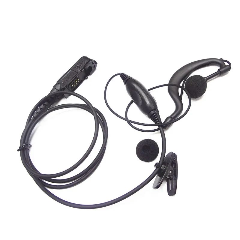 Motorola Radio Earpiece Headset Mic Fo DP2400 DP2600 XiR P6600 P6608 P6620 E8600 MTP3150 MTP3500 DEP550 Two Way Radio Earphone