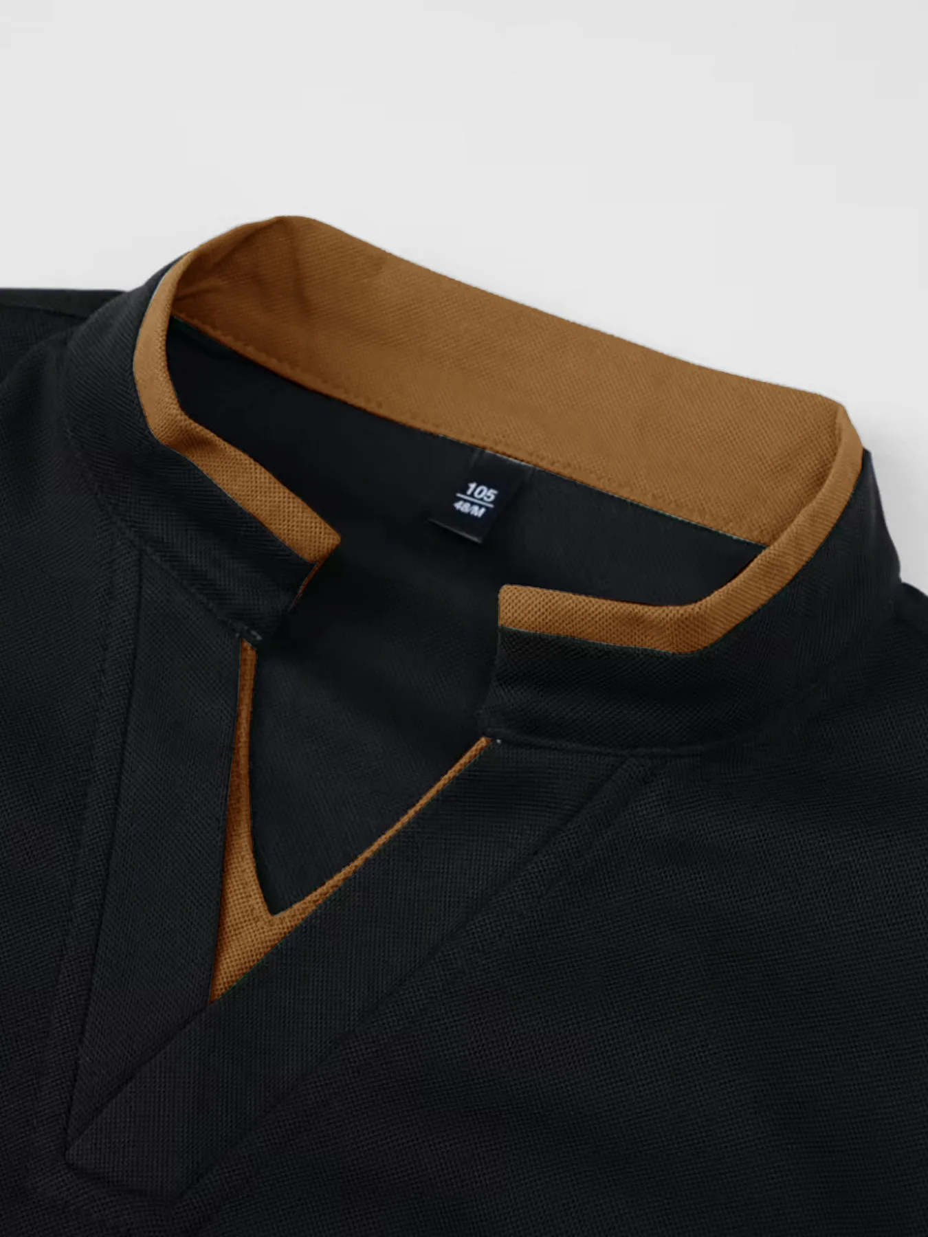 2025 جديد الرجال موضة كم طويل قميص بولو بلوزة كاجوال الشارع الشهير الوقوف كولا مقنعين قميص رجل هوديي الرجال تعرق