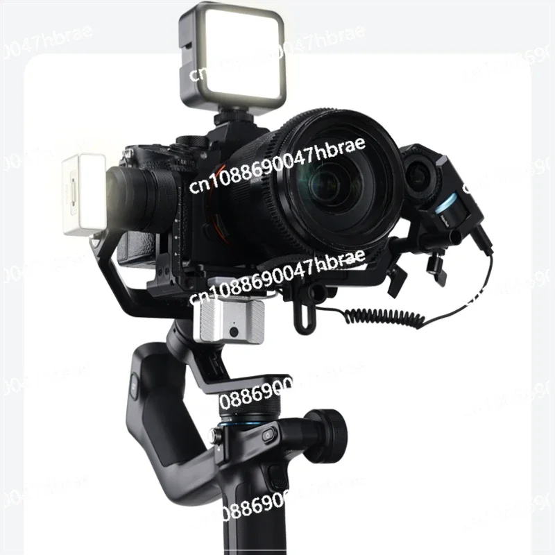 

Three Axis Anti Shake Handheld Gimbal Stabilizer, Four in One Video Shooting Device with 360 Degree Rotation