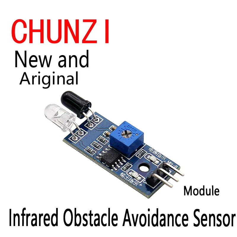 1-5Pcs 3PIN Reflective Photoelectric IR Infrared Obstacle Avoidance Sensor Module for Arduino Smart Cars & Robots