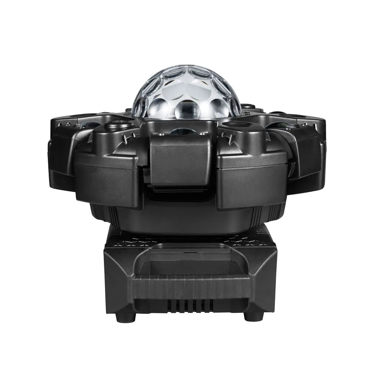 120W Multi-effect Stage Light, 6PCS CREE RGBW LED, Red Green Laser & Dual Color Strobe, 23CH DMX512, Sound Activated Auto Run Ma