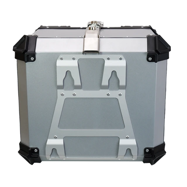 Kotak Bagasi Motor Aluminium 55L Berkualitas, Murah, Tempat Penyimpanan Belakang Motor