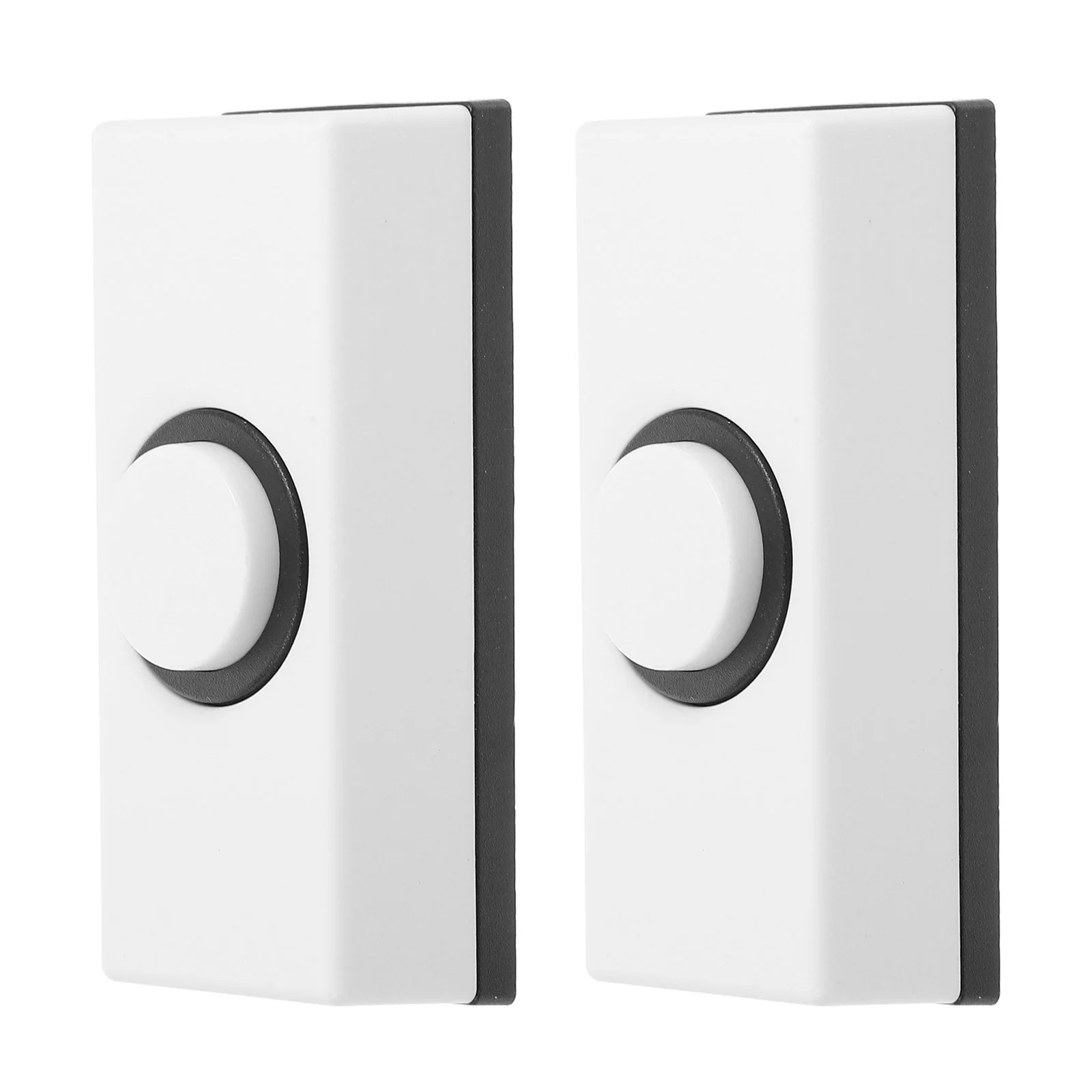 2 pçs vintage montado na parede interruptor de campainha da porta botões de pressão fixado na parede interruptor de campainha da garagem botão para casa