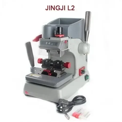 

Locksmith Supplies Precise Double Clamp L2 Vertical Auto Key Cutting Jingji Key Copier Machine