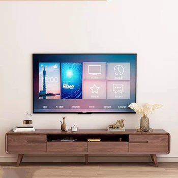 캐비닛 바닥 TV 스탠드 벽난로 침실 테이블 TV 스탠드 테이블, 북유럽 로우 보드 TV 무브니스 파라 카사 럭셔리 가구, 65 인치