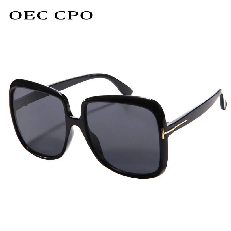 

New Large Frame Square Sunglasses For Women And Men UV400 Sun Glasses Ladies Oculus Fashion Punk Eyewear