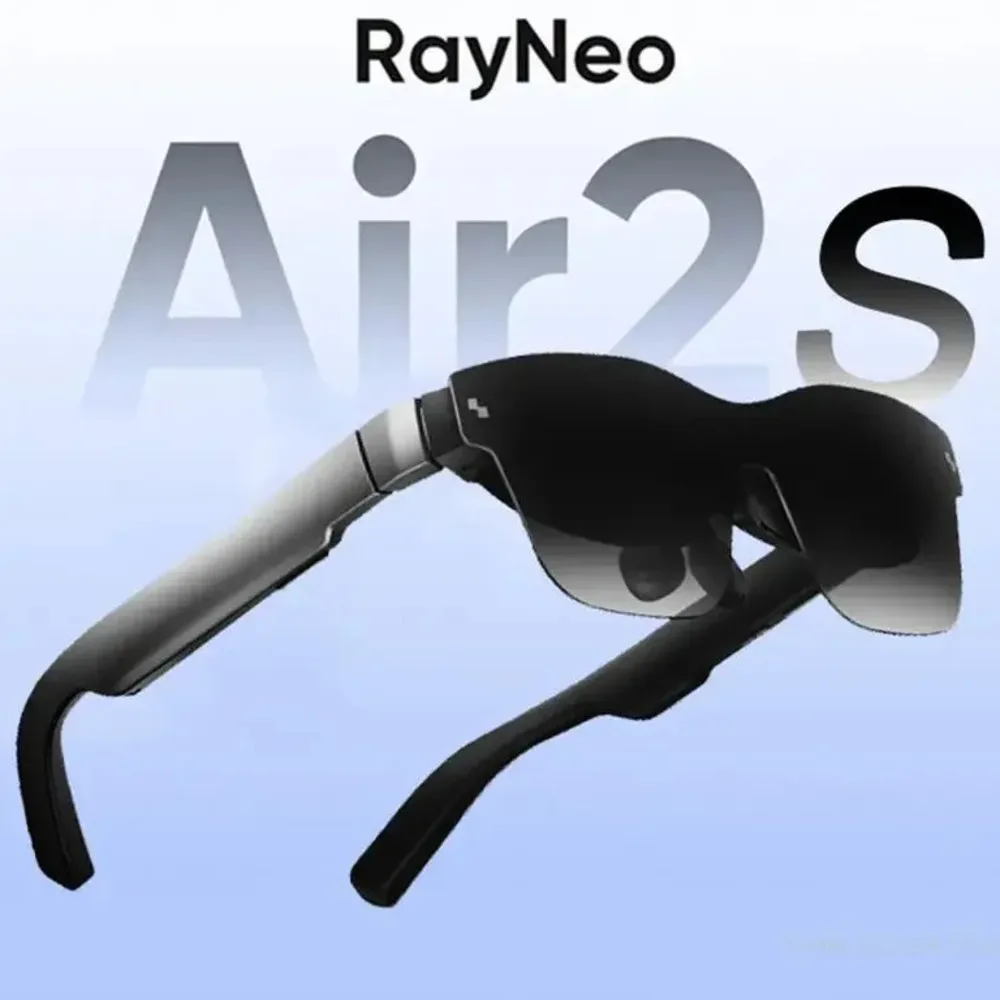 نظارات Rayneo Air 2S الذكية AR الأصلية 201 بوصة مايكرو OLED 5000nits AR نظارات ثلاثية الأبعاد HD سينما خاصة آيفون 15/16 #1