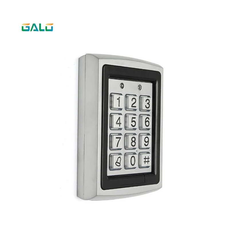 

7612 Metal Rfid Access Control Keypad Support 1000 Users 125KHz ID Card Reader Electric Digital Password Door Lock