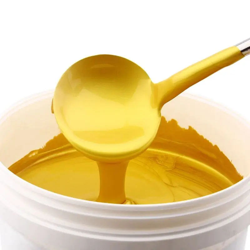 100g Water-based Gold Paint Gold Foil Gilding Paint Gold Yellow Flash Gold Super Bright Gilding Paint