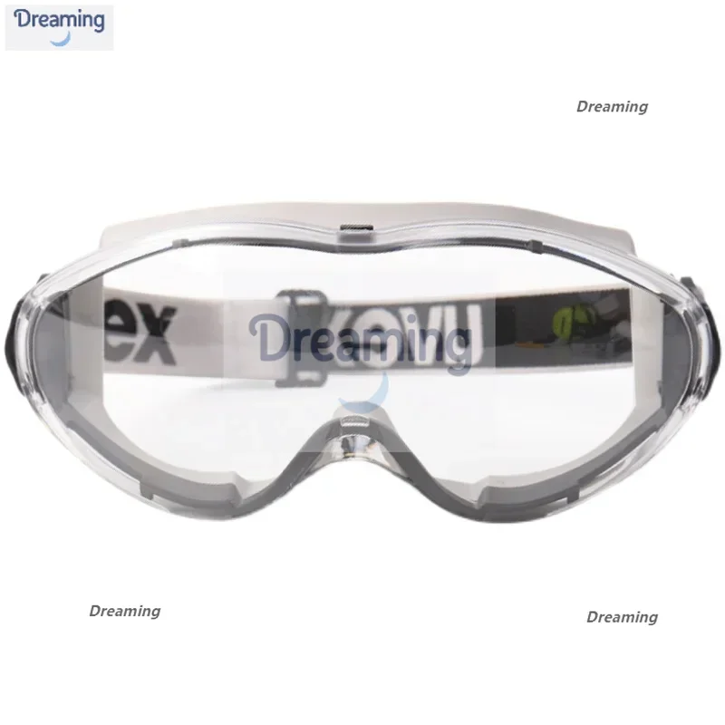 Gafas deportivas alemanas UVEX, seguridad y comodidad para carpintería, máscara para ojos a prueba de polvo, protección contra arena y polvo, gafas transparentes