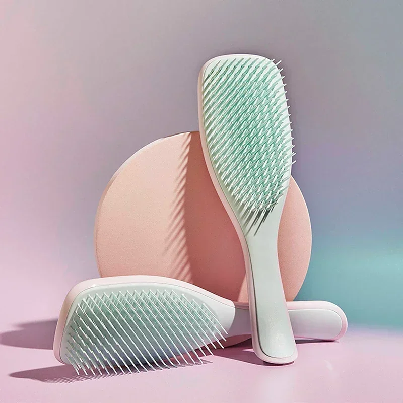 

Scalp Massage Comb Anti-static Massager Hair Brushes Not Knotted Tangle Detangle Shower Portable Magic Handle Hair Styling Combs