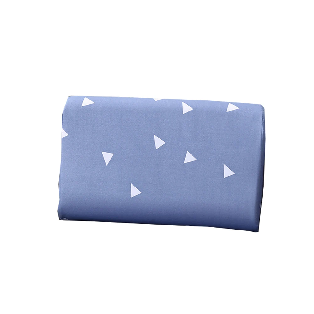 Latex Pillow Pillowcase Wavy Shape Memory Pillow Cases Silica Gel Pillow Special Pillowcase Swan Printing Neck Cushion Cover