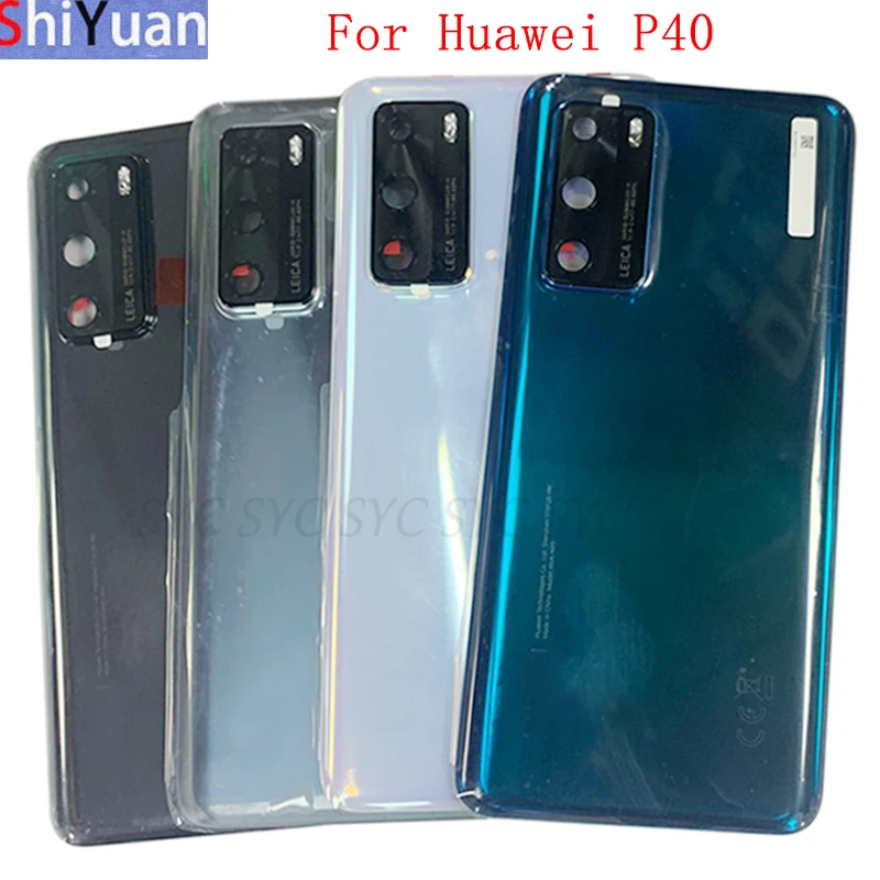 

Original Battery Cover Rear Door Panel Housing Case For Huawei P40 Back Cover with Logo Replacement Parts