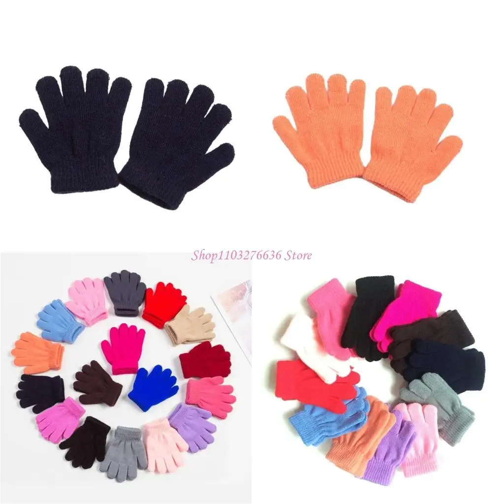 

R6fd Зимние перчатки универсальные полные перчатки в дышащие перчатки 1 пара для детей