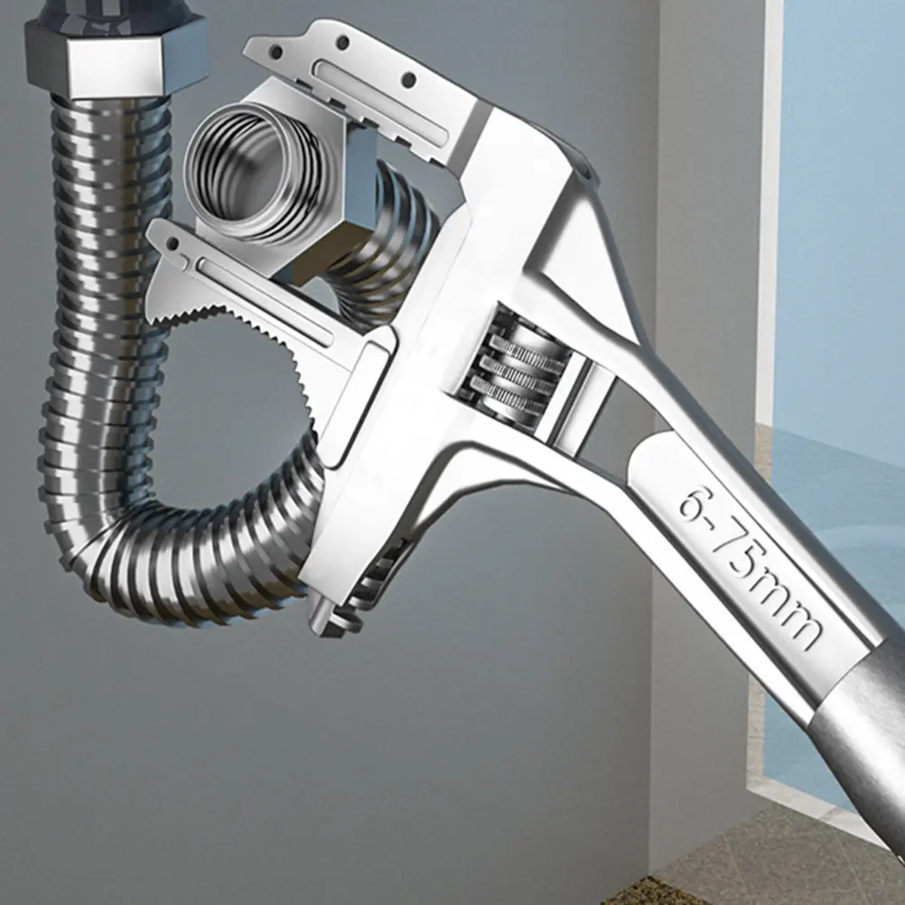 

Набор высококачественных многофункциональных ключей для ремонта смесителей, раковин, сливных клапанов в ванной, простой в использовании, портативный, с очистительным скребком