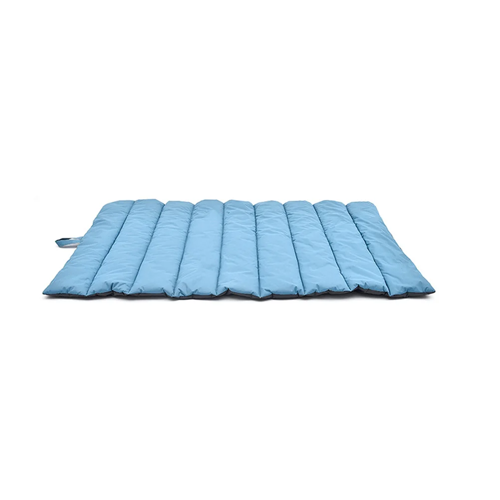

Waterproof Dog Blanket Mat Large Blue Foldable Pet Bed Pad for Outdoor Travel Camping Picnic Beach Use Easy Clean