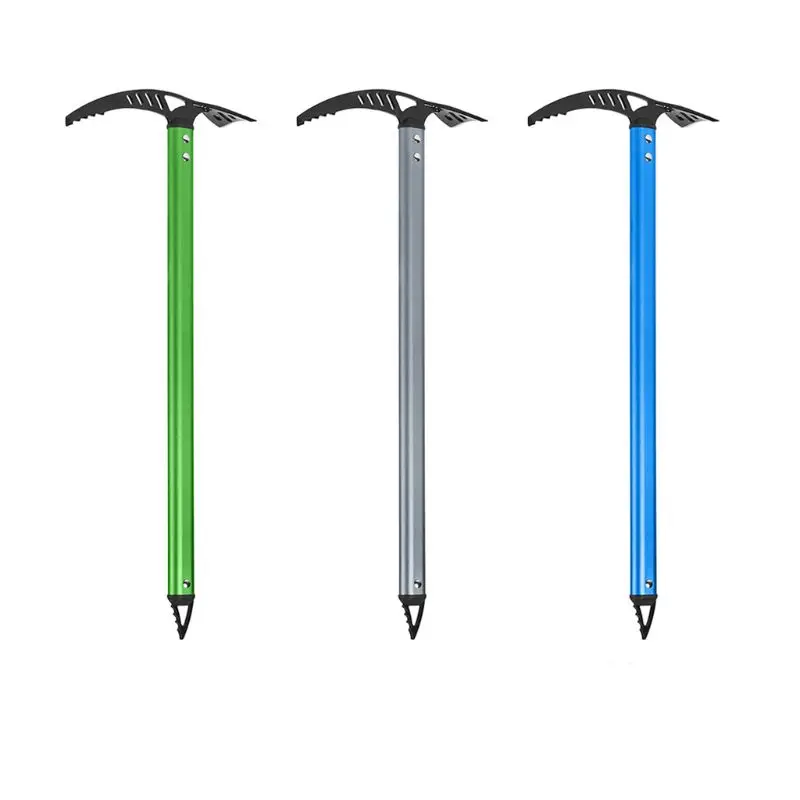 Outdoor Aluminum Ice Pick Axe For Climbing & Walking Snow Mountain Camping & Hiking Pickaxe Hatchet 3