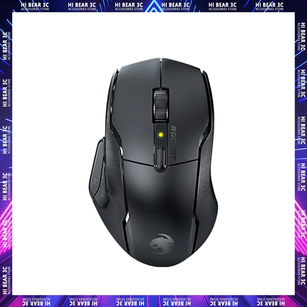 

Roccat KONE AIR 2.4GHz Wireless Mouse Titan Optics Vidoo Low Delay FPS Gaming Mouse Programmable Ergonomics Gamer Mouse Laptop