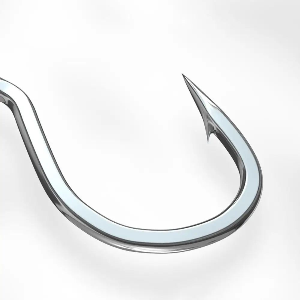 12Pcs/Pack High Carbon Steel Fishing Hook With Eye Sharp Barbed Automatic Flip Fishhook for Carp Fishing Accessories image 2